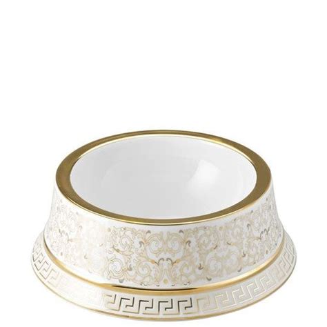 Versace bowl dog pet cat Medusa Gold Gala Rosenthal Prestige 